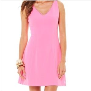Lilly Pulitzer Monica Embellished Dress Sz 8